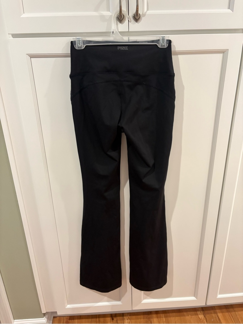 PINK Victoria's Secret Black Flare Yoga Pants, size S